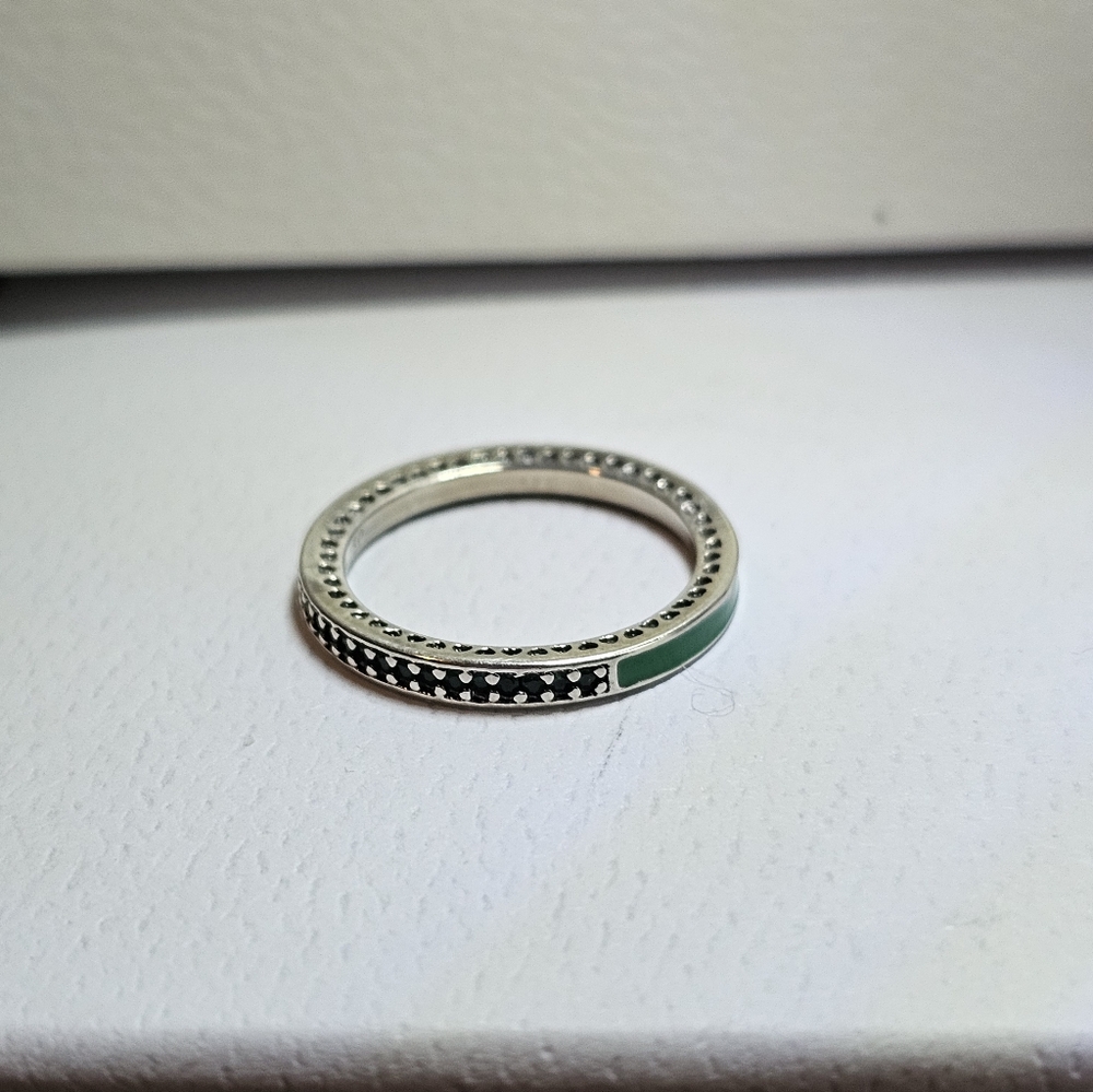 Pandora blue Ring band